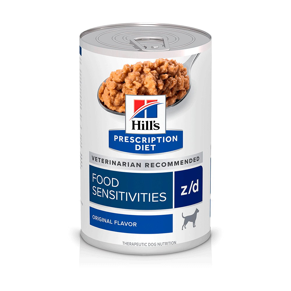 Lata Hill's z/d Skin Food Sensitivities Perro 370 g Lata Hill's z/d Skin Food Sensitivities Perro 370 g